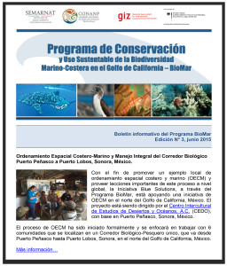 Boletin informativo BioMar - junio 2015