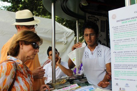 Del manejo de los visitantes